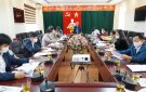 UBND huyện tổ chức hội nghị góp ý dự thảo Đề án phát triển doanh nghiệp huyện Triệu Sơn giai đoạn 2022 - 2025.