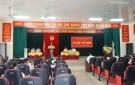 HĐND xã Minh Sơn khóa XX, nhiệm kỳ 2021-2026 tổ chức kỳ họp thứ 5 