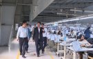 Thường trực Huyện ủy Triệu Sơn thăm, động viên các doanh nghiệp đầu xuân 2024