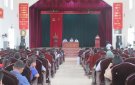 Tuyên truyền, vận động để phụ huynh đồng thuận với chủ trương sáp nhập trường Tiểu học tại Thị trấn Triệu Sơn