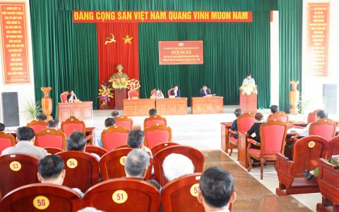  Các Tổ đại biểu HĐND huyện khóa XVIII tiếp xúc cử tri trước kỳ họp thứ 14 tại xã Thọ Thế, Đồng Tiến, thị trấn Nưa. 