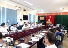 Hội nghị giao ban công tác thực hiện chính sách hỗ trợ nhà ở cho người có công với cách mạng theo Quyết định 22/2013/QĐ-TTg của Thủ tướng Chính phủ trên địa bàn huyện.