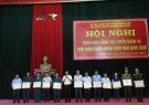 UBND, HĐNVQS huyện Triệu Sơn tổ chức Hội nghị Tổng kết công tác tuyển quân, đón nhận quân nhân xuất ngũ năm 2019