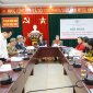 Cụm thi đua số 3 Hội Chữ thập đỏ tỉnh giao ban tại huyện Triệu Sơn.