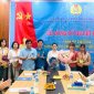 Công bố quyết định thành lập Công đoàn chi nhánh số 5 Công ty TNHH Giầy VICTORY Việt Nam, tại xã Đồng Lợi .