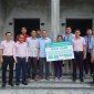 Công đoàn Ngân hàng Chính sách xã hội chi nhánh tỉnh Thanh Hóa trao tiền xây dựng nhà ở cho gia đình khó khăn xã Đồng Tiến