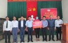 Các đồng chí lãnh đạo huyện dự ngày hội Đại đoàn kết tại các khu dân cư của xã Đồng Lợi, Thọ Sơn, Minh Sơn., Khuyến Nông. 