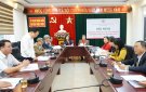 Cụm thi đua số 3 Hội Chữ thập đỏ tỉnh giao ban tại huyện Triệu Sơn.
