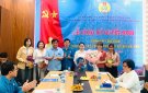 Công bố quyết định thành lập Công đoàn chi nhánh số 5 Công ty TNHH Giầy VICTORY Việt Nam, tại xã Đồng Lợi .