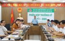 Ban đại diện Hội đồng quản trị Ngân hàng Chính sách xã hội huyện Triệu Sơn, sơ kết hoạt động tín dụng chính sách quý I, năm 2025.