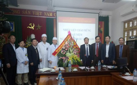 Bệnh viện đa khoa Huyện tổ chức Họp mặt kỷ niệm 63 năm ngày thầy thuốc Việt Nam ( 27/2/1955 – 27/2/2018)
