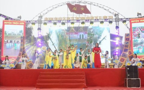 Huyện Triệu Sơn đạt giải A tại  Liên hoan Văn hóa dân tộc lần thứ XX năm 2024