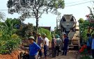 Xã Triệu Thành vận động nhân dân hiến đất mở rộng đường giao thông nông thôn