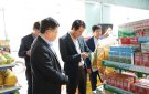 Thẩm định xã, thị trấn đạt tiêu chí an toàn thực phẩm và an toàn thực phẩm nâng cao đối với xã Khuyến Nông, Đồng Lợi, Đồng Tiến và thị trấn Triệu Sơn