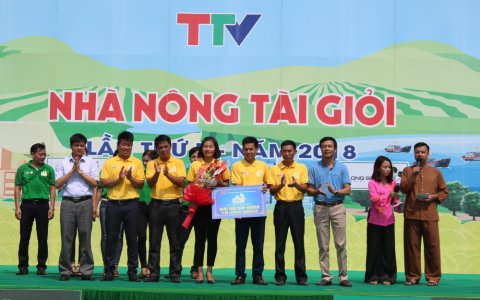 Huyện Triệu Sơn tham gia Gameshow Nhà nông tài giỏi năm 2018