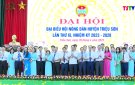 Đại hội đại biểu Hội Nông dân huyện Triệu Sơn lần thứ XI, nhiệm kỳ 2023 - 2028