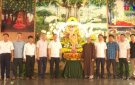 Bí thư Huyện ủy thăm, tặng quà các Chùa nhân dịp Đại lễ Phật đản năm 2023