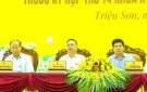 Tổ đại biểu HĐND tỉnh tiếp xúc cử tri huyện Triệu Sơn