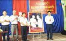 Chủ tịch UBMTTQ huyện Lê Tiến Dũng,dự ngày hội Đại đoàn kết tại thôn 1 xã Dân Quyền