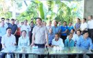 Đồng chí Bí thư Tỉnh ủy Đỗ Trọng Hưng, làm việc tại huyện Triệu Sơn