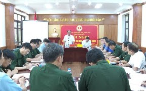 Hội Cựu Chiến binh tỉnh giao ban cụm thi đua tại huyện Triệu Sơn