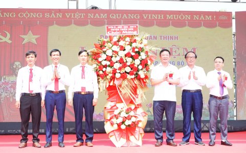 Xã Xuân Thịnh Kỷ niệm 70 năm thành lập Đảng bộ và tổng kết xây dựng nông thôn mới