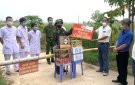 Hiệp Hội Doanh nghiệp Triệu Sơn thăm, tặng quà cho lực lượng tham gia trực chốt PCD dịch Covid-19 và Khu cách ly tập Trung của huyện 