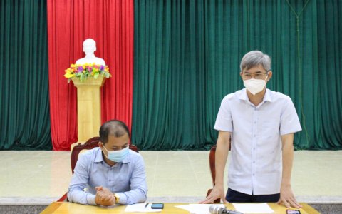 Trung tâm kiểm soát bệnh tật Thanh Hóa thống nhất đề nghị gỡ bỏ phong tỏa tại khu dân cư thôn 4 xã Hợp Tiến. 