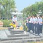 Đoàn cán bộ huyện Triệu Sơn dâng hương tưởng niệm các anh hùng liệt sỹ tại Nghĩa trang Điện Biên Phủ