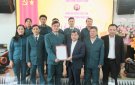               Lễ công bố Quyết định thành lập Chi bộ Quân sự thị trấn Triệu Sơn