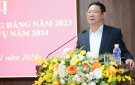 Huyện ủy Triệu Sơn tổng kết công tác xây dựng Đảng năm 2023, triển khai nhiệm vụ trọng tâm năm 2024