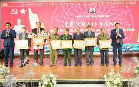 Đảng bộ Thị trấn Triệu Sơn tổ chức Hội nghị tổng kết công tác Đảng năm 2023, phương hướng nhiệm vụ năm 2024
