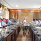 Hội nghị trực tuyến toàn tỉnh đánh giá tiến độ thực hiện xóa nhà tạm, nhà dột nát trên địa bàn tỉnh
