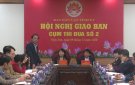 Hội nghị giao ban công tác Dân vận cụm thi đua số 2 tỉnh Thanh Hóa năm 2020