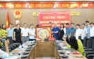 UBND huyện Triệu Sơn đón tiếp Đoàn nghiên cứu thực tế Trường Chính trị tỉnhThanh Hóa