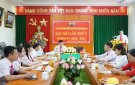 Đại hội Chi bộ Ngân hàng Chính sách xã hội huyện lần thứ V nhiệm kỳ 2025 - 2030