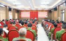 Hội nghị BCH Đảng bộ huyện lần thứ 34 quán triệt các nội dung sắp xếp đơn vị hành chính cấp xã, kết thúc hoạt động của cấp huyện.