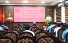  Hội nghị lần thứ 35 Ban chấp hành Đảng bộ huyện khóa XVIII.
