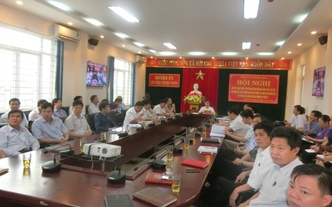Hội nghị trực tuyến học tập, quán triệt và triển khai thực hiện các Nghị Quyết, Chỉ thị, Quy định, Kết luận, Thông báo của TW và của Tỉnh ủy
