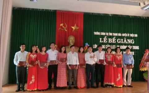 Công tác đào tạo, bồi dưỡng cán bộ Đảng viên 6 tháng đầu năm 2019.