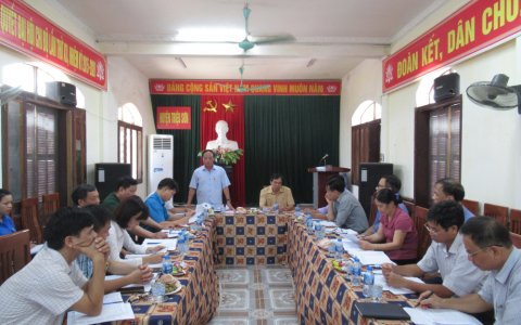 Giao ban công tác Dân vận 6 tháng đầu năm