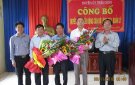 Huyện ủy Triệu Sơn tổ chức lễ công bố Quyết định điều động cán bộ lãnh đạo, quản lý tại xã Minh Dân và xã Minh Châu
