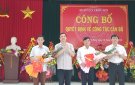  Tại xã An Nông Huyện ủy Triệu Sơn công bố Quyết định điều động cán bộ lãnh đạo quản lý