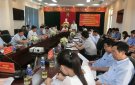 Hội nghị giao ban việc thực hiện Chỉ thị số 05 CT/TW của Bộ Chính trị về " đẩy mạnh học tập và làm theo tư tưởng, đạo đức, phong cách Hồ Chí Minh" các huyện khu vực ven biển, đồng bằng và trung du.