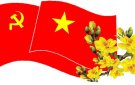 Ban Tuyên giáo Huyện ủy hướng dẫn tuyên truyền kỷ niệm 90 năm Ngày thành lập Đảng Cộng sản Việt Nam (03/02/1930 - 03/02/2020) và mừng xuân Canh Tý