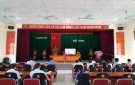 Huyện Triệu sơn có 12.304 cán bộ, Đảng viên tham gia học tập Nghị quyết số 58 – NQ/TW của Bộ Chính trị về “Xây dựng và phát triển tỉnh Thanh Hóa đến năm 2030, tầm nhìn đến năm 2045”
