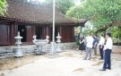 Ban Tuyên giáo Tỉnh ủy kiểm tra thực hiện nhiệm vụ văn hóa, văn nghệ năm 2022 tại huyện Triệu Sơn.