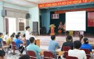 63 quần chúng ưu tú của Trường Cao đẳng Nông nghiệp Thanh Hóa được bồi dưỡng đối tượng kết nạp Đảng.