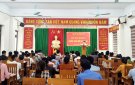 Trung tâm Chính trị huyện tổ chức Lễ khai giảng lớp bồi dưỡng Đảng viên mới khóa 61 năm 2023
