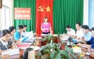 Kiểm tra công tác lãnh đạo, chỉ đạo thực hiện Nghị quyết Đại hội Đảng các cấp giữa nhiệm kỳ 2020-2025 tại Đảng bộ xã Nông Trường và xã Thọ Sơn